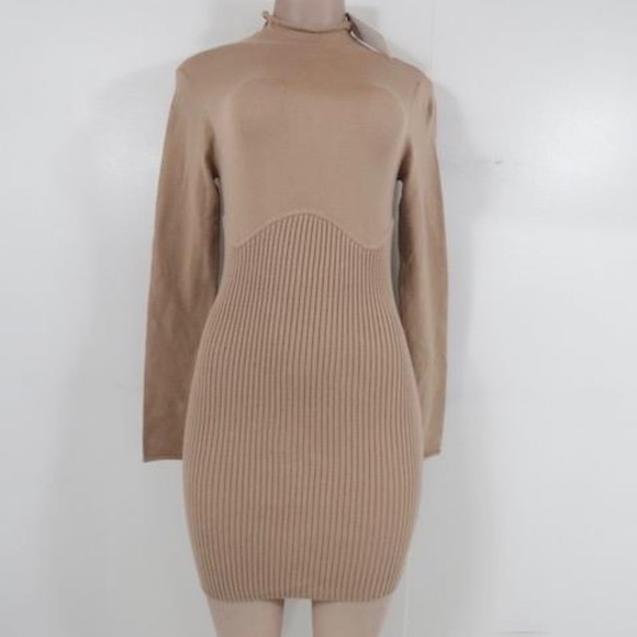 meluxe Dresses & Skirts - Meluxe New Bodycon Sweater dress small